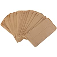 El embalaje protector de grano de bolsas de papel de embalaje de Brown de 100 pcs met en bolsa las bolsas de semilla de…